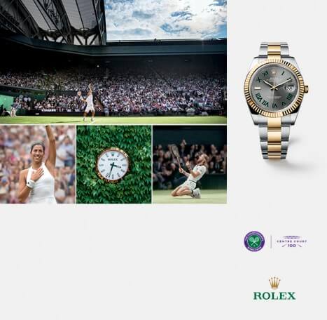 Rolex & Wimbledon – история, традиции, перфекционизъм